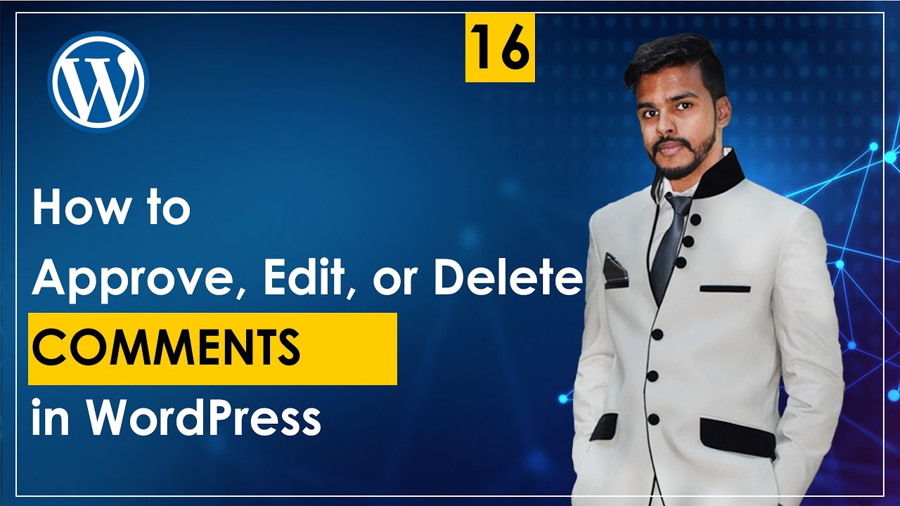 How to Approve, Edit, or Delete Comments in WordPress Urdu/Hindi ...