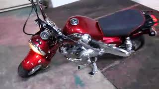 ホンダ モンキー　ボアアップ　社外マフラー　オイルクーラー 222