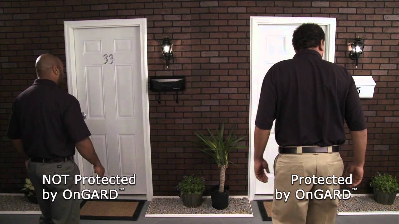 Security Residential Door | The OnGARD Brace Prevents Burglaries & Home Invasions.