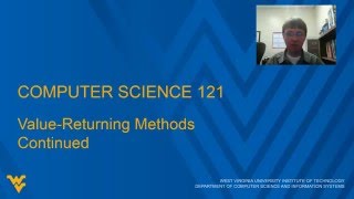 CS 121, Lecture 23a