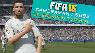 Download lagu FIFA 16 NEW CELEBRATION TUTORIAL w/ CAMERAMAN & SUBS