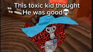 This toxic kid steals monkeys credit of tagging me#gorrilatag #gtag #drama