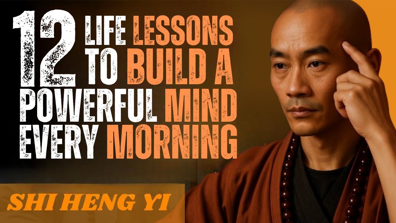 12 Life Lessons to Build a Powerful Mind Every Morning | Shi Heng Yi Inspired