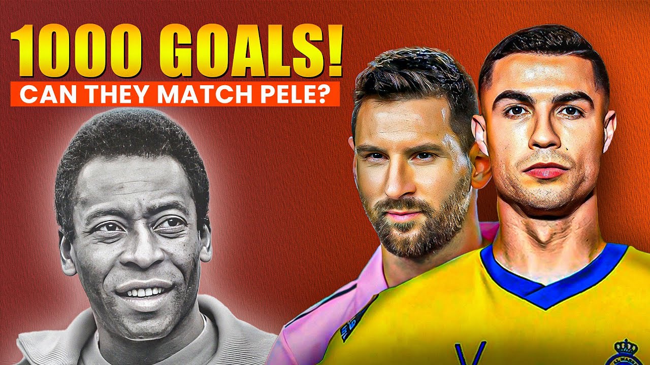Messi and Ronaldo in a Race to Beat Pele's Goal Record!