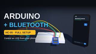Arduino Bluetooth Tutorial for Beginners (HC-05 Wiring + Code)