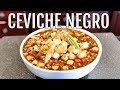 CEVICHE NEGRO DE CAMARON MEXICAN STYLE FRESH SEAFOOD COOKED IN CITRUS JUICE