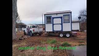 Weather King Shed Removal and Transport