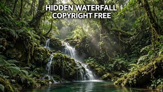 Hidden Waterfall 💦 Copyright Free Nature Sounds for Sleep
