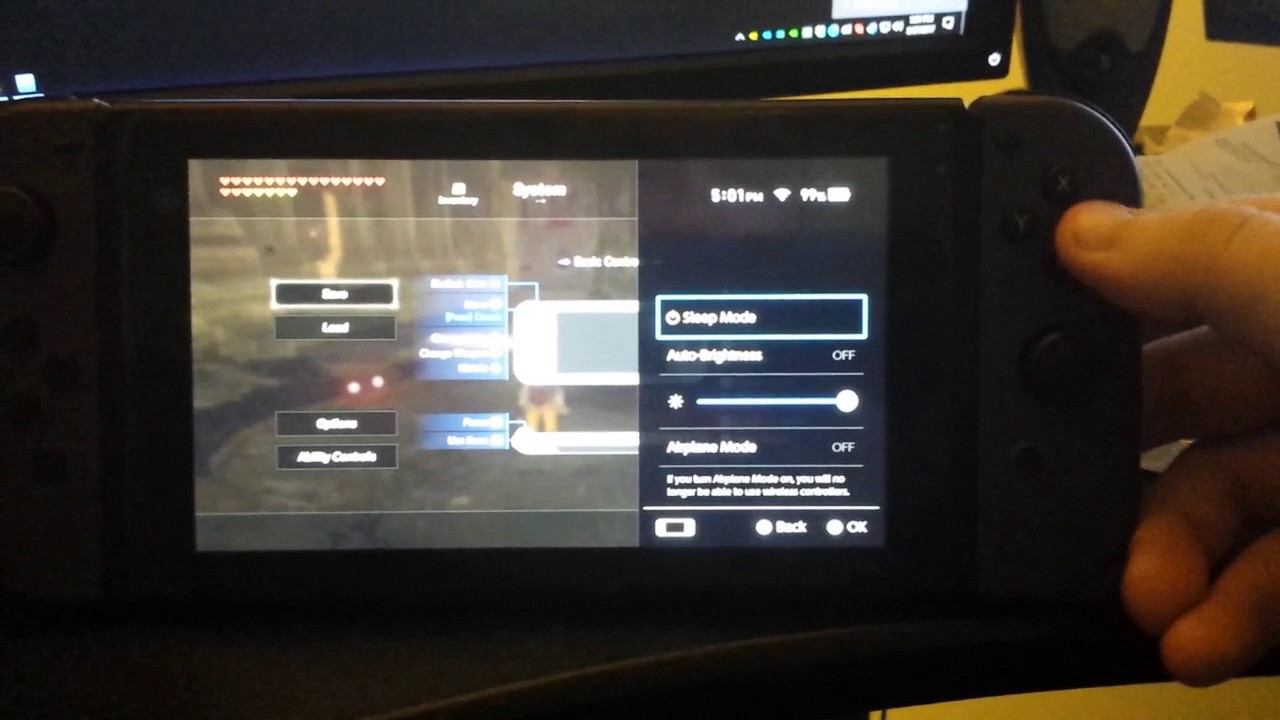 Nintendo Switch Frozen after being suspended for a few ...