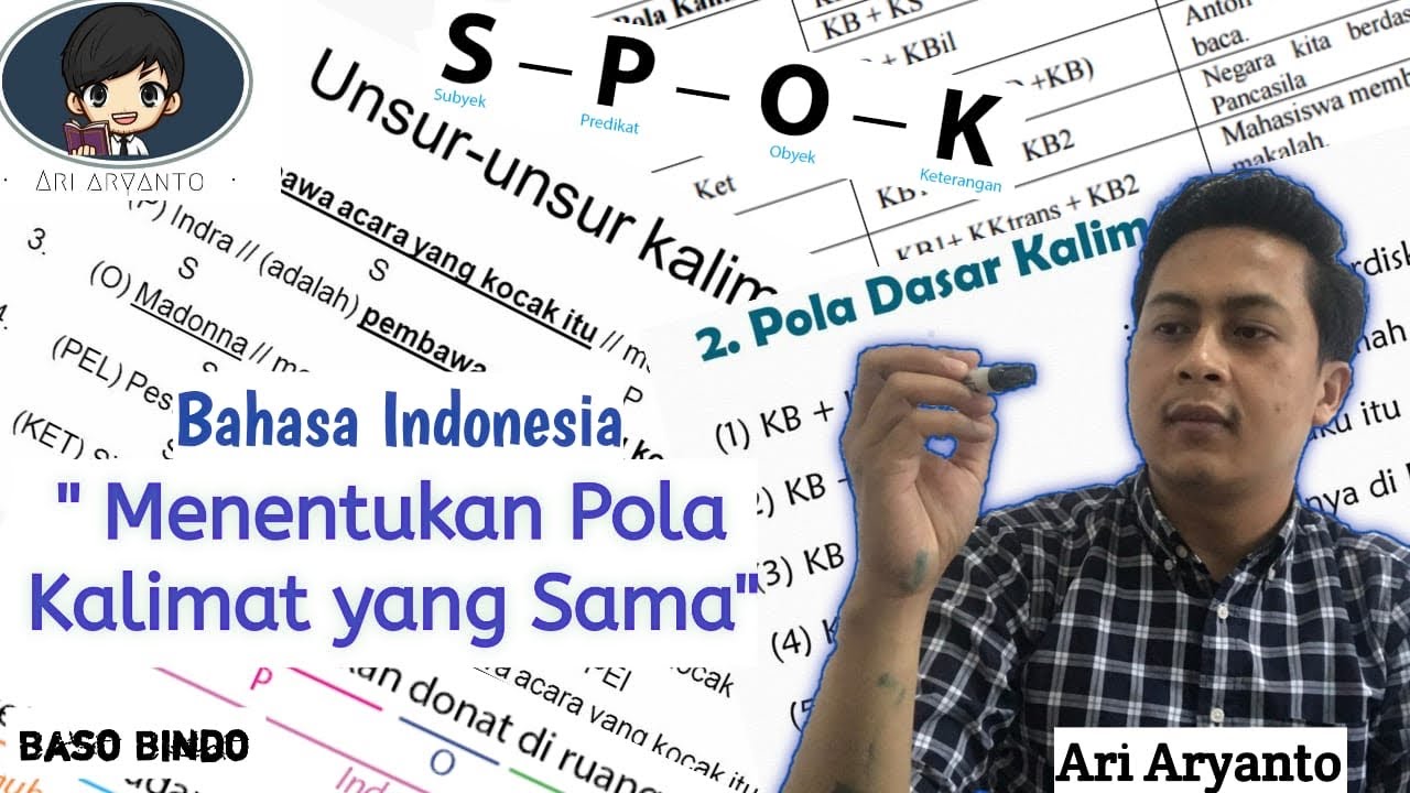 Menentukan Pola Kalimat yang Sama