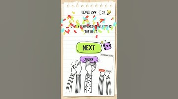 Brain Test Level 299 | I want something to eat.