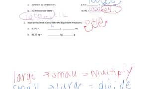 Objective: use exponents to denote powers of 10 with application
metric conversions. created by danielle kalinowski, north bellmore
public schools