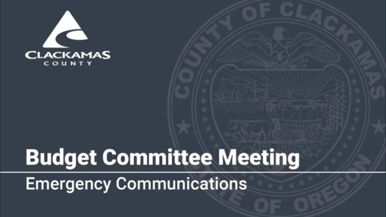 budget meeting room kl Emergency Communication Budget Presentation 2019