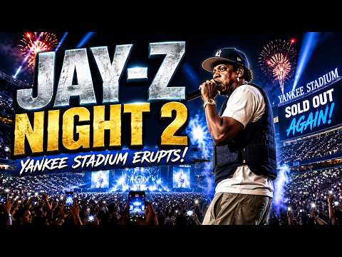 JAY Z YANKEE STADIUM NIGHT 2