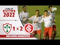 PORTUGUESA 1 X 2 INTERNACIONAL | MELHORES MOMENTOS | COPA SÃO PAULO DE FUTEBOL JR | ge.globo