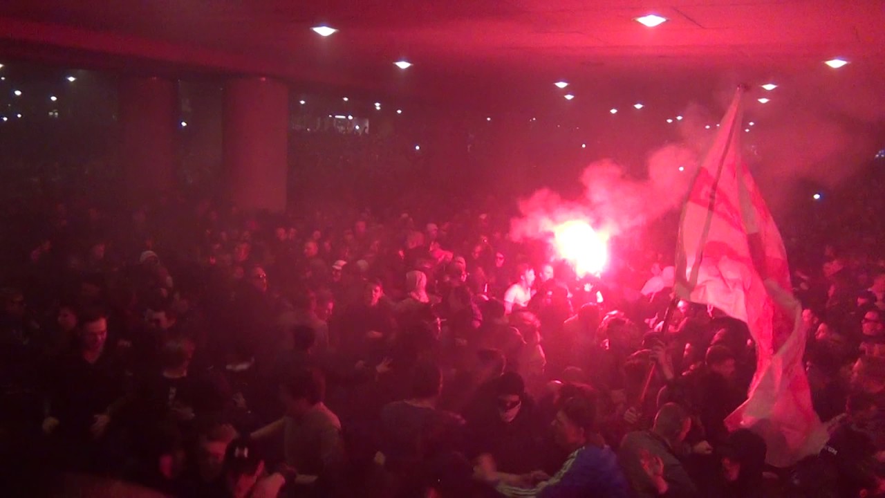 Entrada Ajax - Kopenhagen (16-03-2017)