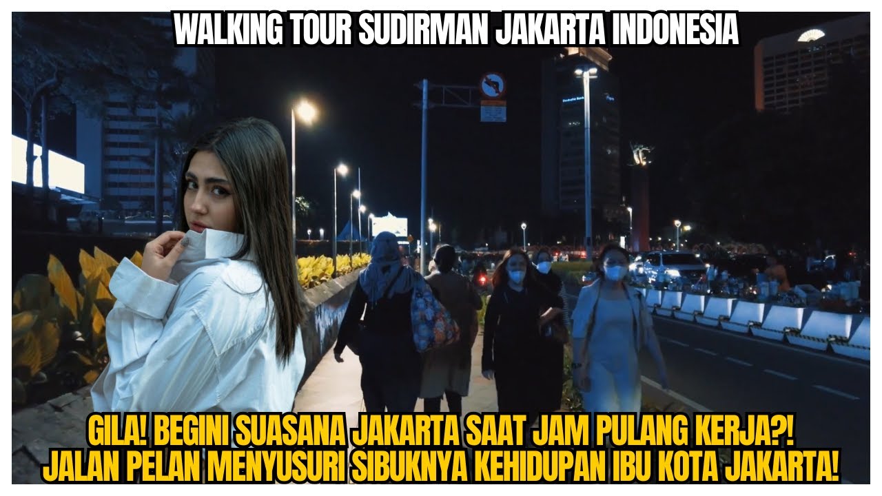 WOW! Suasana SCBD Jakarta Saat Pulang Kantor | Gokil Ramainya?!