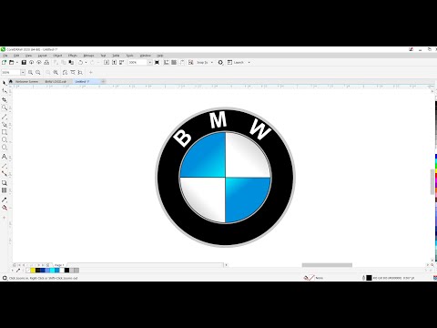 #019 | How to Make BMW Logo In CorelDraw | In Hindi | Graphic Design| By Sachin Prajapati