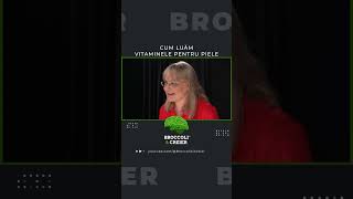 🧴 Vitaminele A, C și E – Esențiale pentru o piele sănătoasă! #broccolisicreier #ciprianstancu