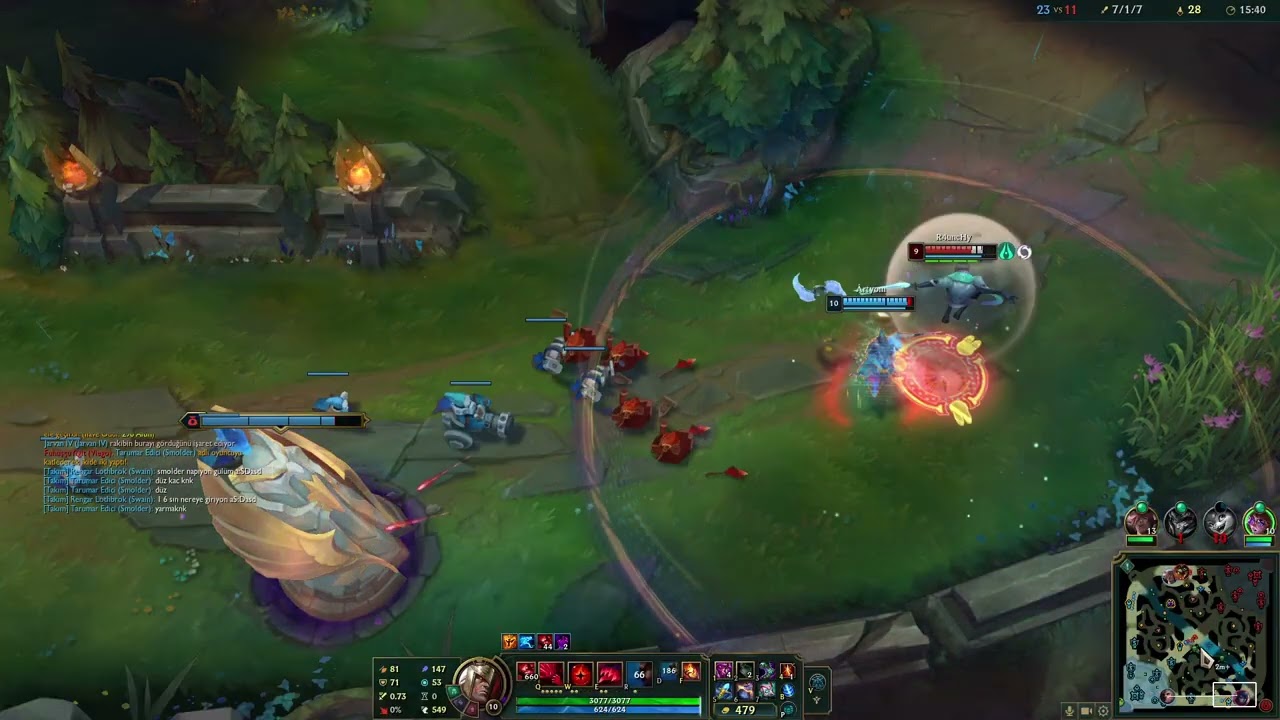 Swain Aura Bot LANE DİFF 