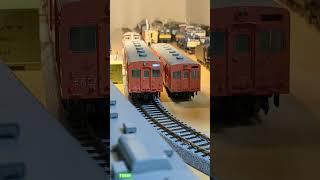 白幕で プラ板の有無 比べたョ トラムウェイ キハ30 HOゲージ