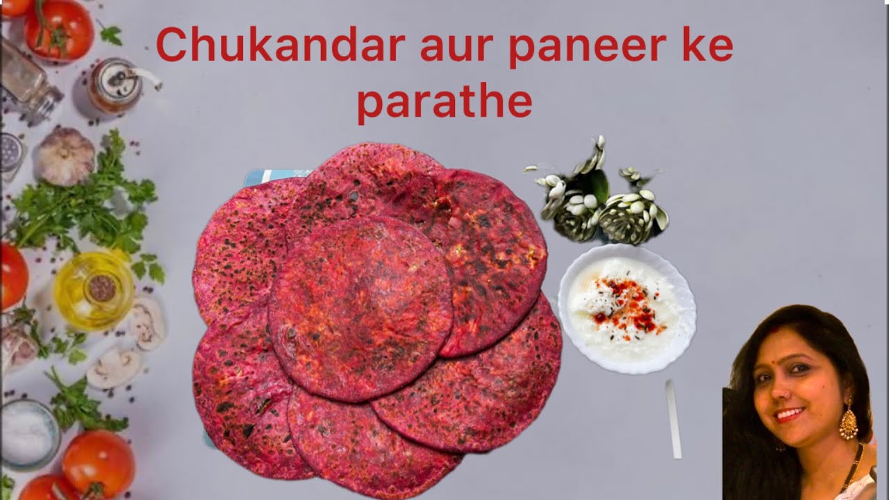 Healthy beetroot paneer paratha | Best breakfast nd lunch box recipe ...