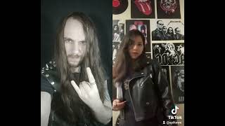 Duet Rock Hair Tiktok Top