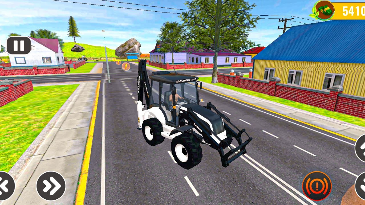 Jcb driving malayalam // Village jcb excavator sim // Android gameplay