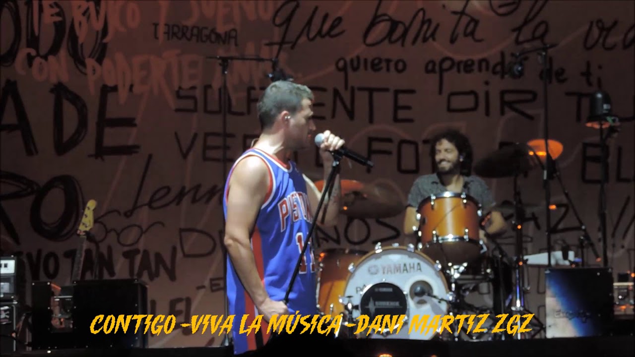 Dani Martín - contigo Zaragoza 11-10-2018