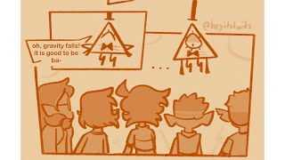 The hexside squad met Bill Cipher