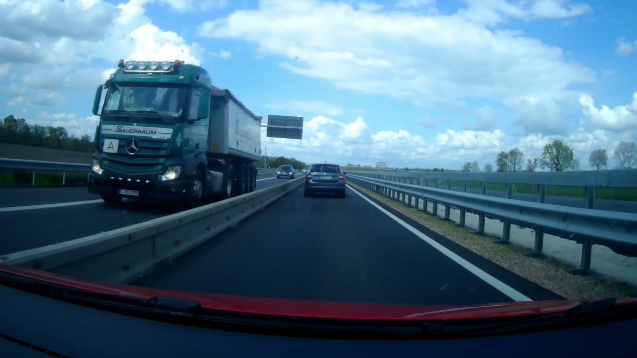 Autobahn 31 Oberhausen Richtung Leer (von Lingen nach Meppen-Nord)