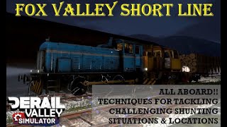 Derail Valley Simulator - Standard Career Mode - Navigating Shunting Challenges @ Hilltop Industries