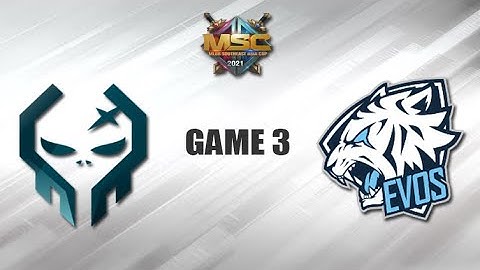 MSC 2021 | EXE VS EVOS LEGENDS GAME 3 | Upper Bracket!
