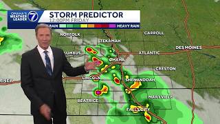 Rain chances Friday around Omaha