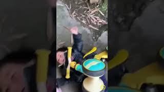 Falling Down Baby. Take Care Your Baby Always