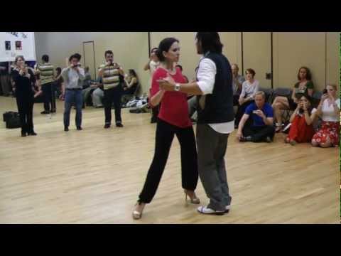 Boleos and Ganchos - class demo by Anabella Diaz-Hojman and Mario Consiglieri at ASTF-2012