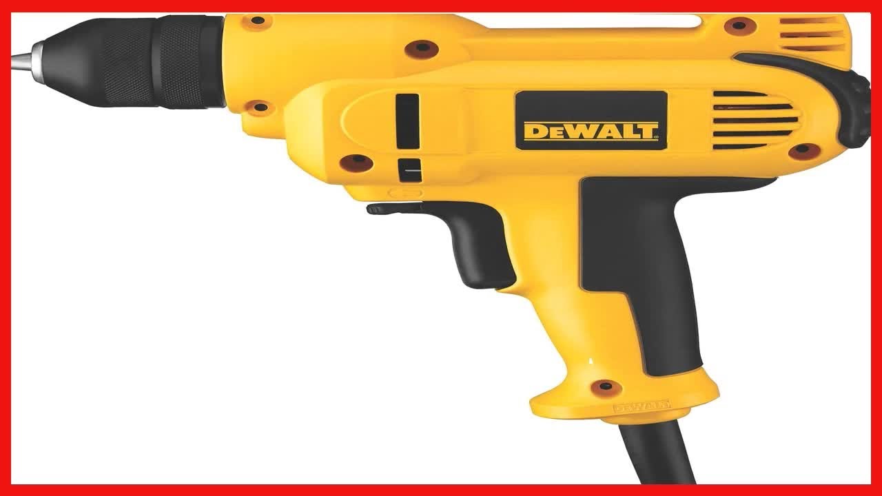 Great product -  DEWALT Corded Drill, 8.0-Amp, 3/8-Inch, Variable Speed Reversible, Mid-Handle Grip