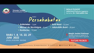 Dasar Persahabatan Dari Jalaluddin Rumi  Ngaji Filsafat  Dr Fahruddin Faiz