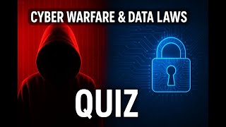 Can You Survive the Cyber War ⚔️ Data Laws Quiz