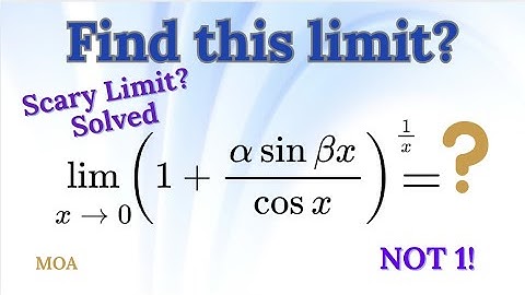 Only a Few Students Solve This Scary-Looking Limit Correctly | MOA Lesson 12