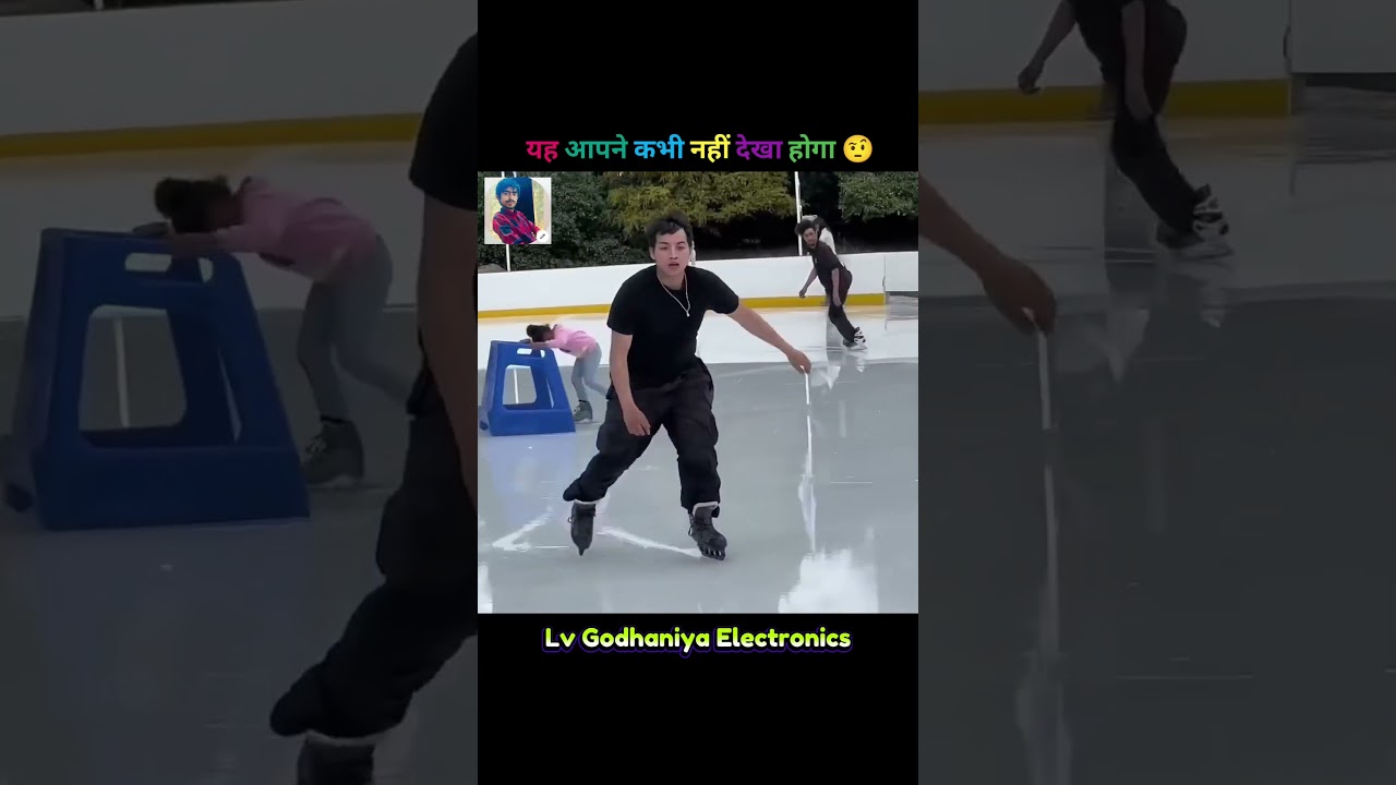 Skating on ice ⛸️🧊 