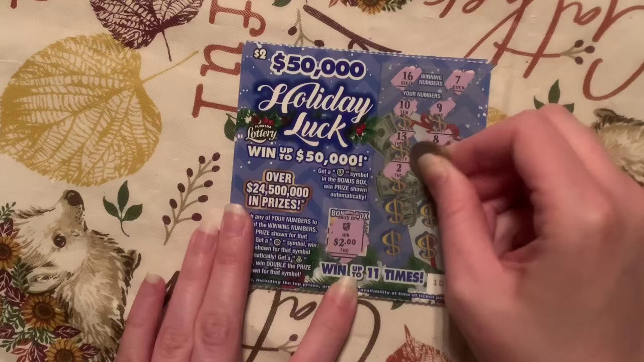 (10) 2 Holiday Luck Lottery Ticket!!! Win YouTube