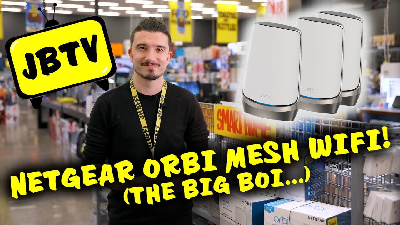 NETGEAR Orbi AXE11000 Quad-Band Wi-Fi 6E Mesh System 2022 REVIEW -  MacSources