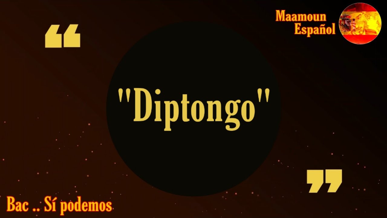 Diptongo  هام جدا .. أبسط شرح لقاعدة الديبتونڨو