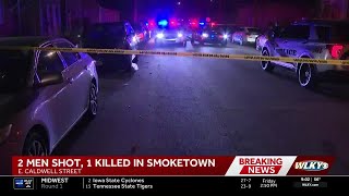 2 men shot, 1 fatally, in Smoketown