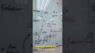 Improper Integrals: Type 1 examples. #improper #INTEGRAL #type1 #examples