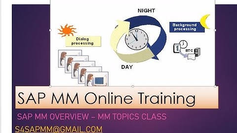 SAP MM : BACK GROUND JOB SET UP FOR ERS & INVOICE PLAN SETTLEMENT