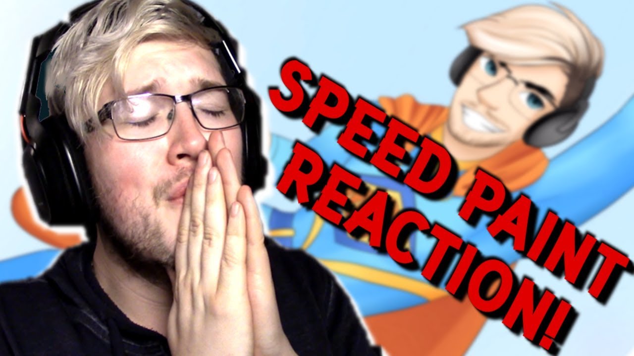 REACTING TO DANCAMMAIN SPEEDPAINT! | Fit Like Fridays!