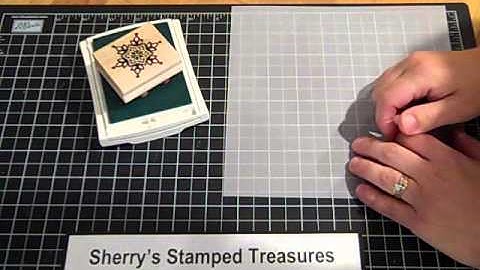 Heat Embossing with Iridescent Ice by Sherry Roth