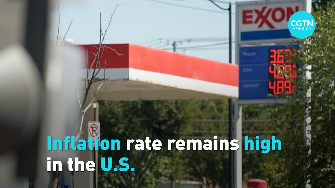 Inflation rate remains high in the U.S.